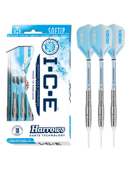 Rzutki harrows ice 90% softip