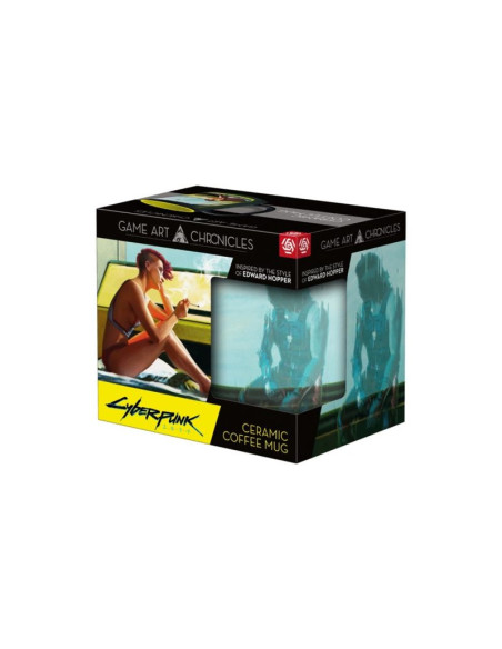 Kubek termoaktywny good loot cyberpunk 2077 edward hopper