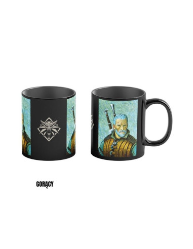 Kubek termoaktywny good loot game art chronicles the witcher (wiedźmin) geralt & vincent van gogh