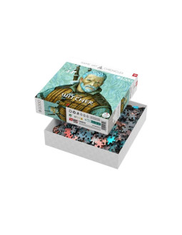 Puzzle good loot gaming 1000 game art chronicles the witcher geralt & vincent van gogh 2