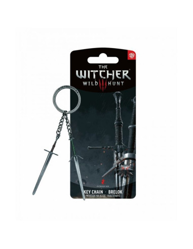 Brelok good loot the witcher 3 geralt two swords keychain