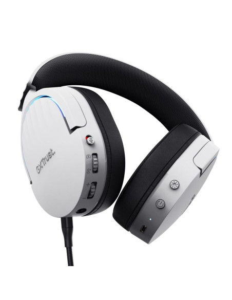 Słuchawki gamingowe trust gxt 491w fayzo wireless white