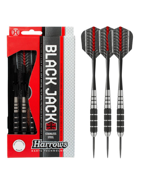 Rzutki harrows black jack steeltip