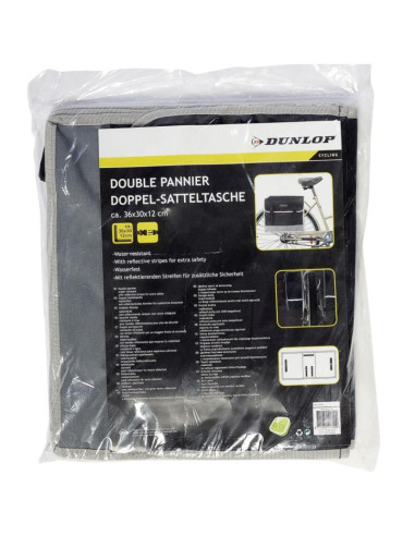 Torba rowerowa podwójna na bagażnik dunlop sakwa 26l
