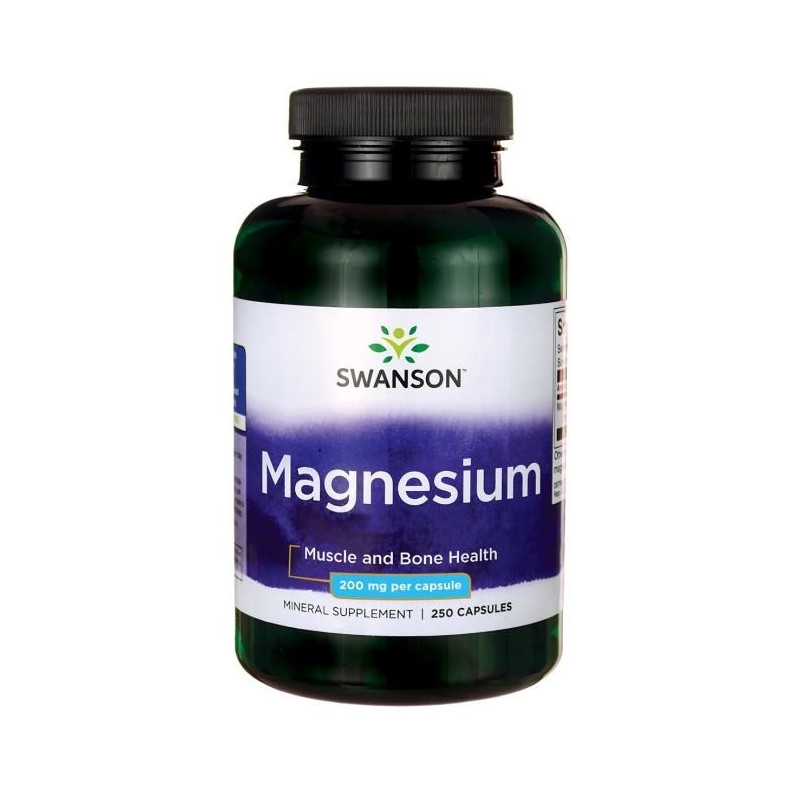 Magnesium 200 mg (250 kaps.)