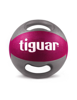Piłka lekarska z uchwytami tiguar 5 kg ti 2