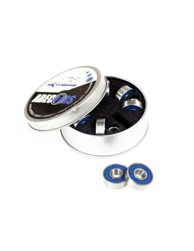 Łożyska nils extreme purpurowy carbon 8 szt.