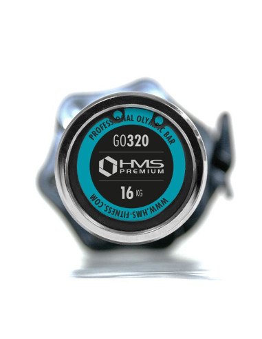 Gryf olimpijski hms lock jaw black 183 cm go320