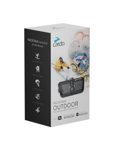 Interkom uniwersalny cardo outdoor black