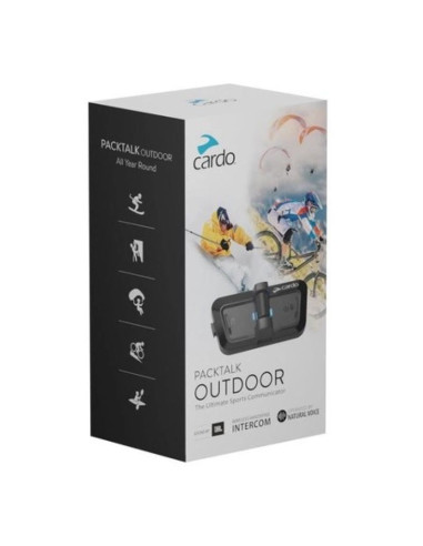 Interkom uniwersalny cardo outdoor black