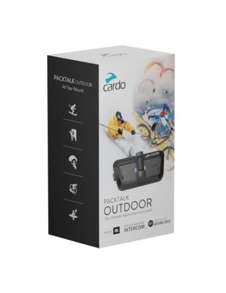 Interkom uniwersalny cardo outdoor black