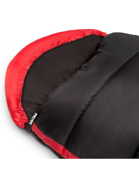 Śpiwór nils camp nc2012 czarno-czerwony