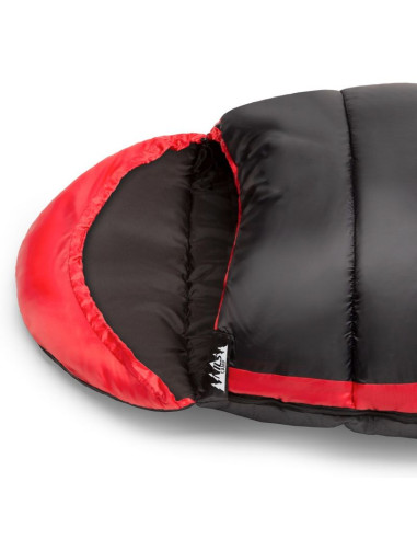 Śpiwór nils camp nc2012 czarno-czerwony