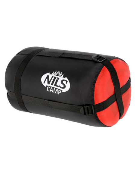 Śpiwór nils camp nc2012 czarno-czerwony