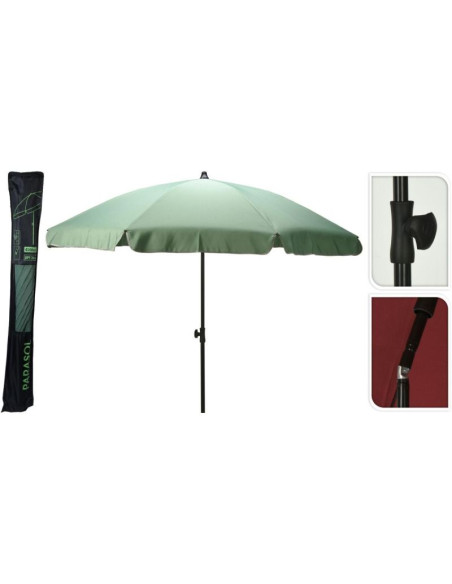 Parasol ogrodowy 185cm zielony