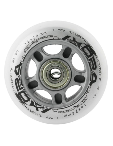 Pu 76x24 82a białe (4 szt.) + abec-7 (8 szt.) zestaw nils extreme