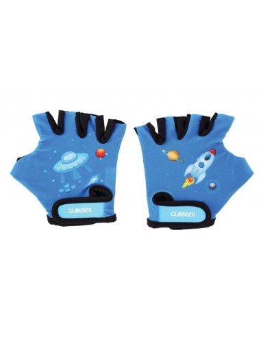 Rękawiczki dziecięce globber 528-100 xs 2+ rocket blue