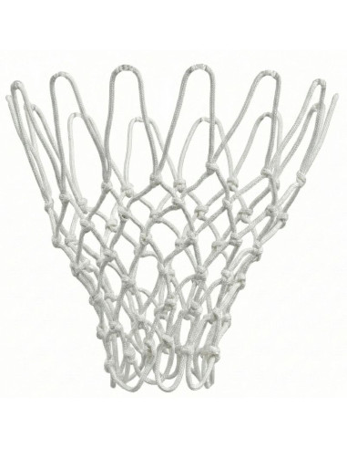 Siatka do obręczy kosz biała 1szt/ 12 uchwytów pes 5 netex