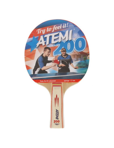 Rakietka do tenisa stołowego atemi 200 s214555