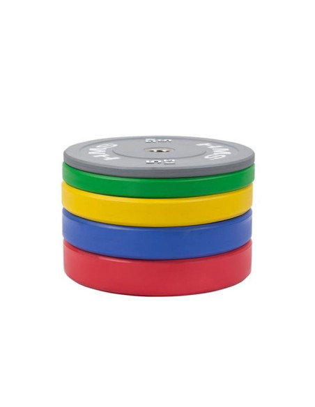 Talerz olimpijski hms green bumper 10 kg cbr10