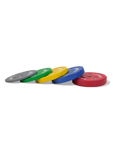 Talerz olimpijski hms green bumper 10 kg cbr10