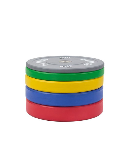 Talerz olimpijski hms green bumper 10 kg cbr10