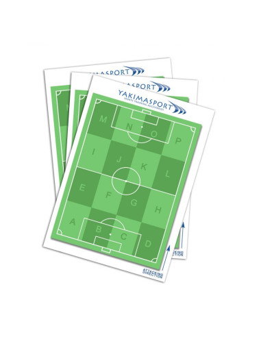 Blok trener yakim sport zeszyt, notatnik - sektory