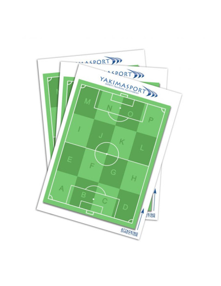 Blok trener yakim sport zeszyt, notatnik - sektory