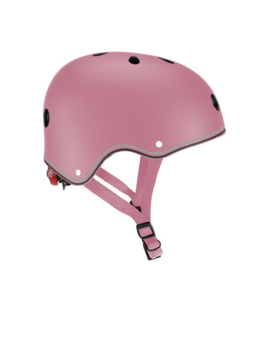 Kask globber deep pastel pink jr 505
