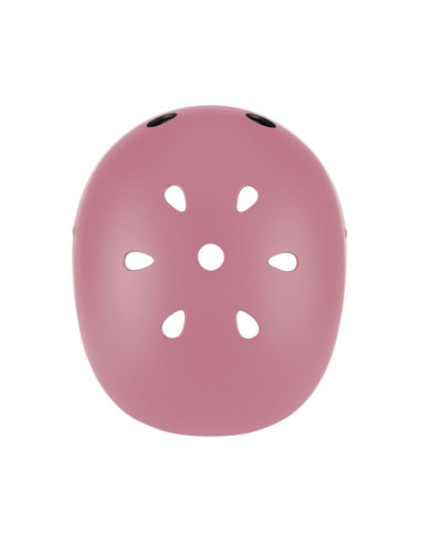 Kask globber deep pastel pink jr 505