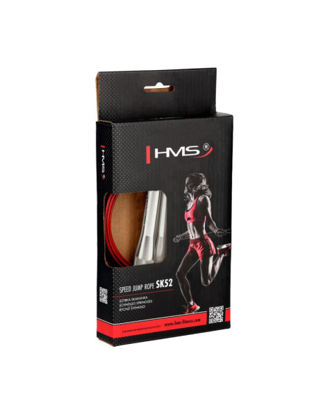 Sk52 aluminiowa szybka skakanka hms
