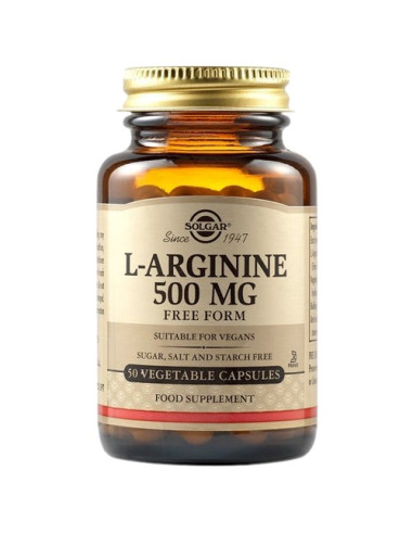 L-Arginina 500 Mg (50 Kaps.)