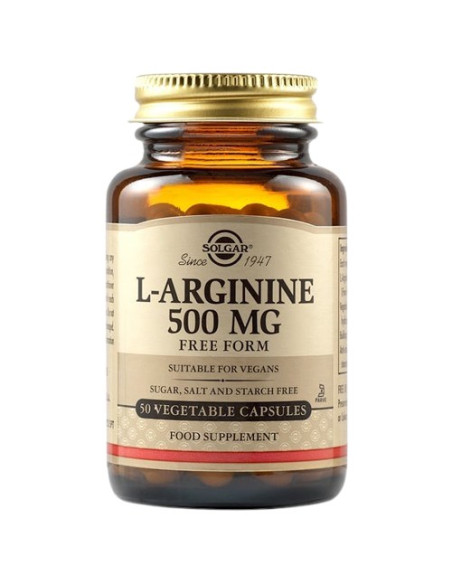 L-Arginina 500 Mg (50 Kaps.)