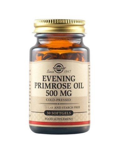 Evening Primrose Oil 500 Mg - Olej Z Wiesiołka 500 Mg (30 Kaps.)
