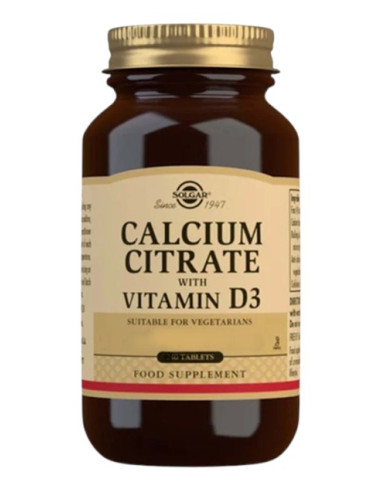 Calcium Citrate With Vitamin D3 - Cytrynian Wapnia Z Witaminą D3 (60 Tabl.)
