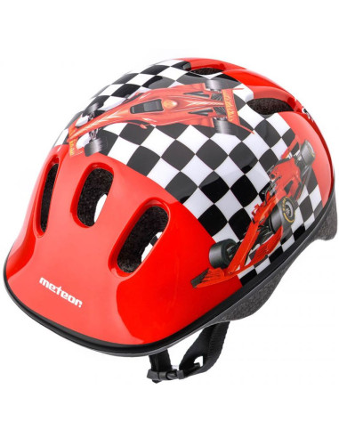 Kask rowerowy meteor ks06 race team roz xs 44-48cm jr 24832