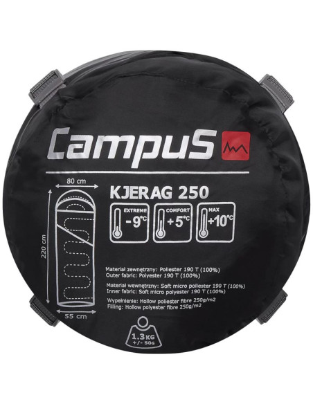 Śpiwór campus kjerag 250 right sleeping bag