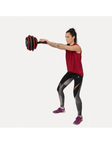 Kettlebell regulowany miękki 20 lbs hms krm20