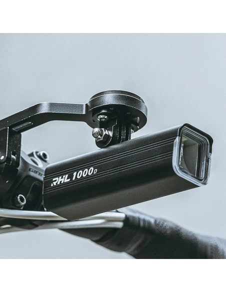 Lampka rowerowa rockbros rhl1500 przednia 5000mah 1500lm ipx6 - czarna