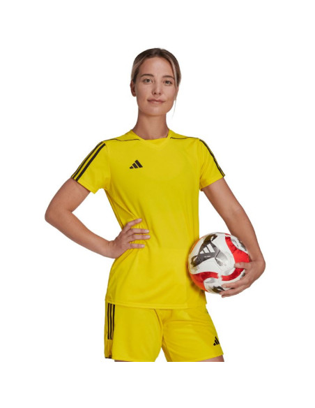 Koszulka damska adidas tiro 23 league jersey żółta hr4614