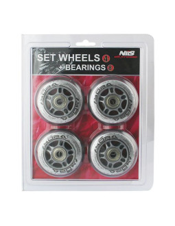 Pu 80x24 82a przezroczyste (4 szt.) + abec-7 (8 szt.) zestaw nils extreme