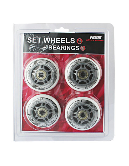 Pu 70x24 82a białe (4 szt.) + abec-7 (8 szt.) zestaw nils extreme