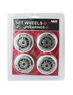 Pu 64x24 82a białe (4 szt.) + abec-7 (8 szt.) zestaw nils extreme