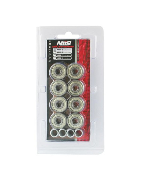 Abec-5 carbon łożyska (8 szt.) nils extreme