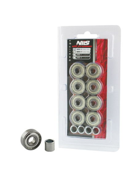 Abec-5 carbon łożyska (8 szt.) nils extreme
