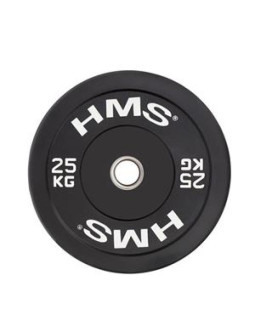 Talerz olimpijski hms black bumper 25 kg bbr25 2