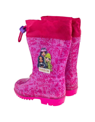 Kalosze perletti rainbow high jr