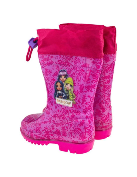 Kalosze perletti rainbow high jr