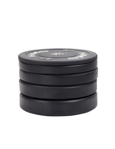 Talerz olimpijski hms black bumper 10 kg bbr10