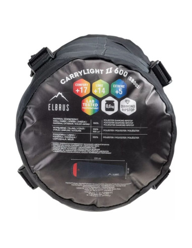 Śpiwór elbrus carrylight ii 600